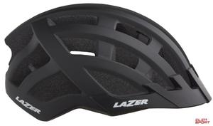 Kask Rowerowy Lazer Compact DLX (54-61) czarny - 2864967509