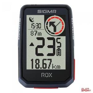 Licznik rowerowy Sigma Rox 2.0 Black Top Mount Set GPS - 2864249883
