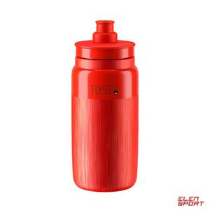 Bidon Elite FLY TEX Red, Grey Logo 550ml - 2876988747