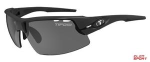 Okulary Rowerowe Tifosi Crit Matte Black (3Szka Smoke 15,4% Transmisja wiata, Ac Red, Clear) - 2871618757