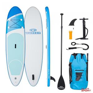 Paddleboard deska pompowana SUP z wiosem oraz akcesoriami Worker WaveTrip 106" - 2868471484