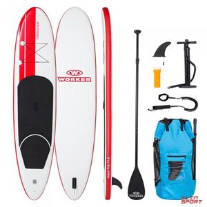 Paddleboard deska pompowana SUP z wiosem oraz akcesoriami Worker WaveTrip 116" - 2868471485