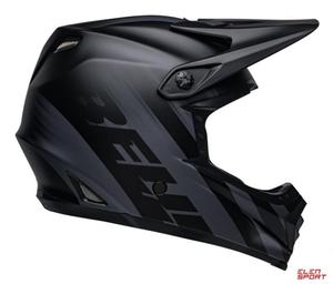 Kask Rowerowy Full Face Bell Full-9 Fusion Mips Matte Black Grey - 2863797374