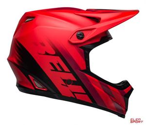 Kask Rowerowy Full Face Bell Full-9 Fusion Mips Matte Red Black - 2863797375