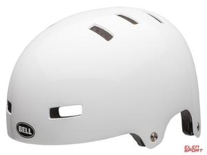 Kask Rowerowy BMX Bell Local Gloss White - 2858983994