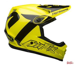 Kask Rowerowy Full Face Bell Full-9 Fusion Mips Fasthouse Gloss Hi-Viz Black - 2858984149