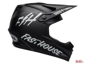Kask Rowerowy Full Face Bell Full-9 Fusion Mips Fasthouse Matte Black White - 2858984150