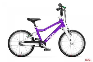 Rower dziecięcy Woom 3 G Automagic Purple Haze Purpurowy - 2872860579