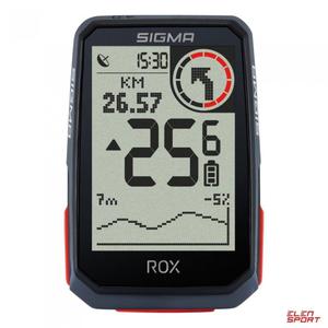 Licznik rowerowy Sigma Rox 4.0 Black GPS - 2864249885