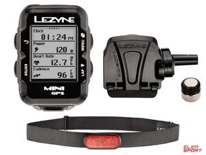 Licznik Rowerowy Lezyne Mini Gps Hrsc Loaded (W Zestawie Opaska Na Serce + Czujnik Prdkoci/kadencji) - 2872859906