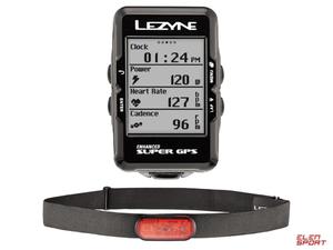 Licznik Rowerowy Lezyne Super Gps Hr Loaded (W Zestawie Opaska Na Serce) - 2872859910