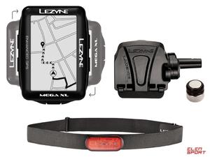 Licznik Rowerowy Lezyne Mega XL Gps Hrsc Loaded (W Zestawie Opaska Na Serce + Czujnik Prdkoci/kadencji) - 2872859911