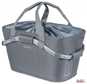 Kosz Na Tylny Baganik Basil 2Day Carry All Rear Basket 22L Szary + Adapter Do Koszy Toreb Basil Mik Adapter Plate Do Montau Na Baganiku Mik - 2868277262