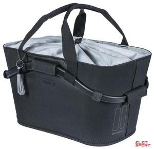 Kosz Na Tylny Baganik Basil Noir Carry All Rear Basket 22L Czarny + Adapter Do Koszy Toreb Basil Mik Adapter Plate Do Montau Na Baganiku Mik - 2868277263