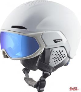 Kask Narciarski Alpina Alto Q-Lite White Matt (Blue Revo) 55-59 - 2876988176