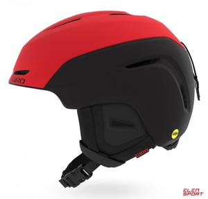 Kask Narciarski Giro Neo Mips Matte Bright Red Black - 2866780019