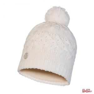 Czapka Zimowa Buff Knitted & Fleece Hat Savva White - 2865825786