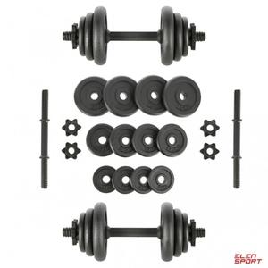 Sztangielki W Walizce One Fitness Sto20 Black 2 X 10 Kg - 2871619393