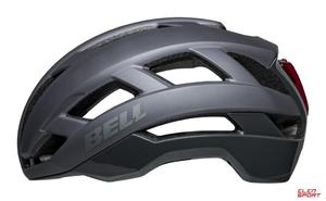 Kask Rowerowy Szosowy Bell Falcon Xr Led Integrated Mips Matte Gloss Gray Roz. M (55-59 cm) - 2872860322