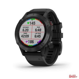 Zegarek Garmin fenix 6 Pro czarny z czarnym paskiem - 2864250060