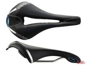 Siodo Selle Italia Max Flite E-Bike Gel Superflow L (Id Match - L3) Ti 316 Tube 7, Fibra-Tek - Mokka, 320G Czarno-Niebieski - 2864617673