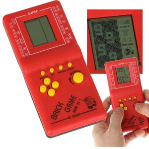 Gra Gierka Elektroniczna Tetris 9999in1 czerwona - 2878284891