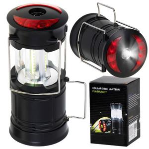 Lampka turystyczna LED latarka biwakowa lampa camping 3w1 - 2878285708