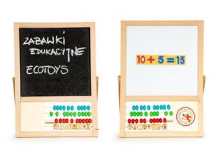 Tablica edukacyjna magnetyczna liczydo cyfry ECOTOYS - 2878420531