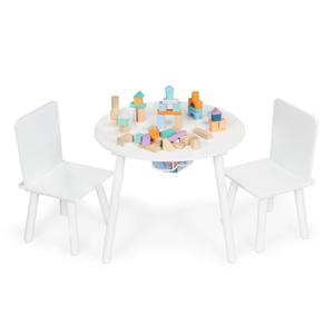 St stolik +2 krzesa meble dla dzieci komplet ECOTOYS - 2878420617