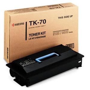 Kaseta z czarnym (black) tonerem Kyocera TK-70 - 2827662775