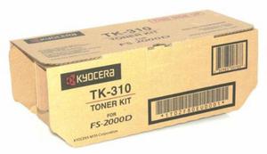 Kaseta z czarnym (black) tonerem Kyocera TK-310 - 2827662783