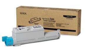 Wkad z bkitnym (cyan) tonerem Xerox 106R01218 - 2827662968