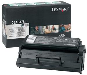 Kaseta z czarnym (black) tonerem Lexmark 08A0478 - 2827663204