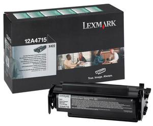 Kaseta z czarnym (black) tonerem Lexmark 12A4715 - 2827663213