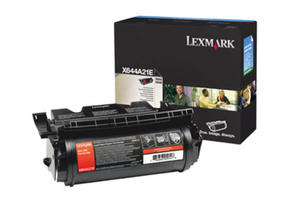 Kaseta z czarnym (black) tonerem Lexmark X644A21E - 2827663264