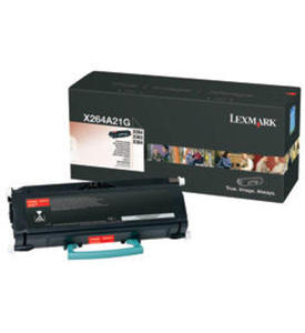 Kaseta z czarnym (black) tonerem Lexmark X264A21G - 2827663273