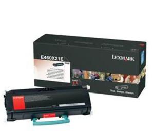 Kaseta z czarnym (black) tonerem Lexmark E460X21E - 2827663295