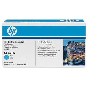 Toner bkitny (cyan) HP Color LaserJet CE261A - 2827661694