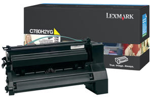 Kaseta z ótym (yellow) tonerem Lexmark C780H2YG