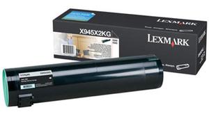 Wkad z czarnym (black) tonerem Lexmark X945X2KG - 2827663490