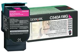 Wkad z purpurowym (magenta) tonerem Lexmark C540A1MG - 2827663507