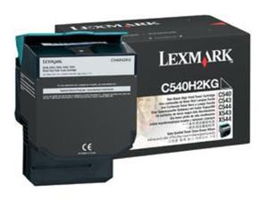 Wkad z czarnym (black) tonerem Lexmark C540H2KG - 2827663513