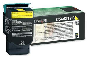 Wkad z ótym (yellow) tonerem Lexmark C544X1YG