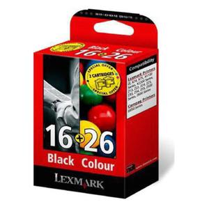 2 x wkad atramentowy czarny (black) i color (C. M. Y) Lexmark 80D2126 - 2827663719
