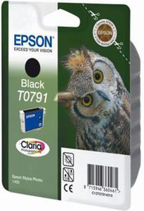 Wkad atramentowy czarny (black) Epson T0791