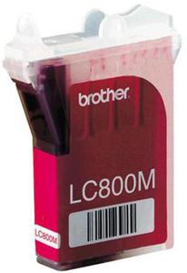 Wkad atramentowy purpurowy (magenta) Brother LC-800M - 2827664649