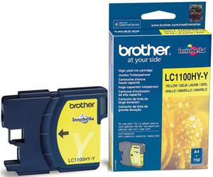 Wkad atramentowy ty (yellow) Brother LC-1100HYY - 2827664680