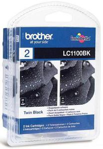 2 x Wkad atramentowy czarny (black) Brother LC-1100Bk - 2827664682