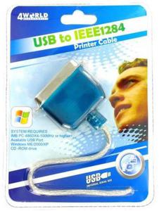 ADAPTER USB 2.0 DO LPT Centronics, 4WORLD - 2827664823