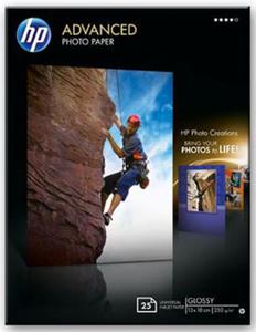 Papier HP Advanced Photo byszczcy bez marginesw 13x18 cm (Q8696A) - 2827664851